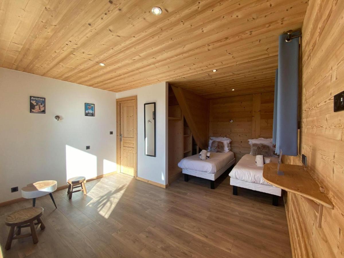 Azalée, Chalet de Luxe - Propriétés Mont Amour Montriond Extérieur photo