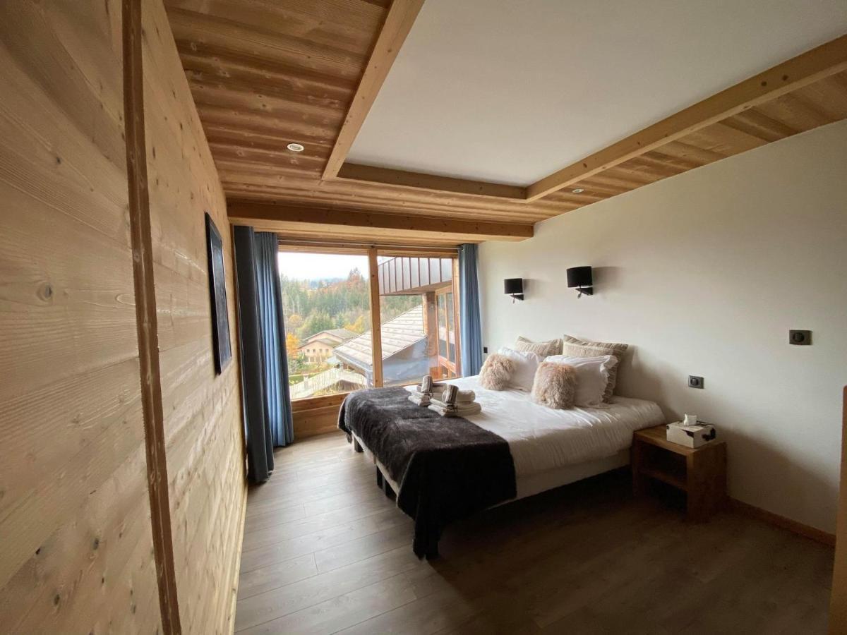 Azalée, Chalet de Luxe - Propriétés Mont Amour Montriond Extérieur photo