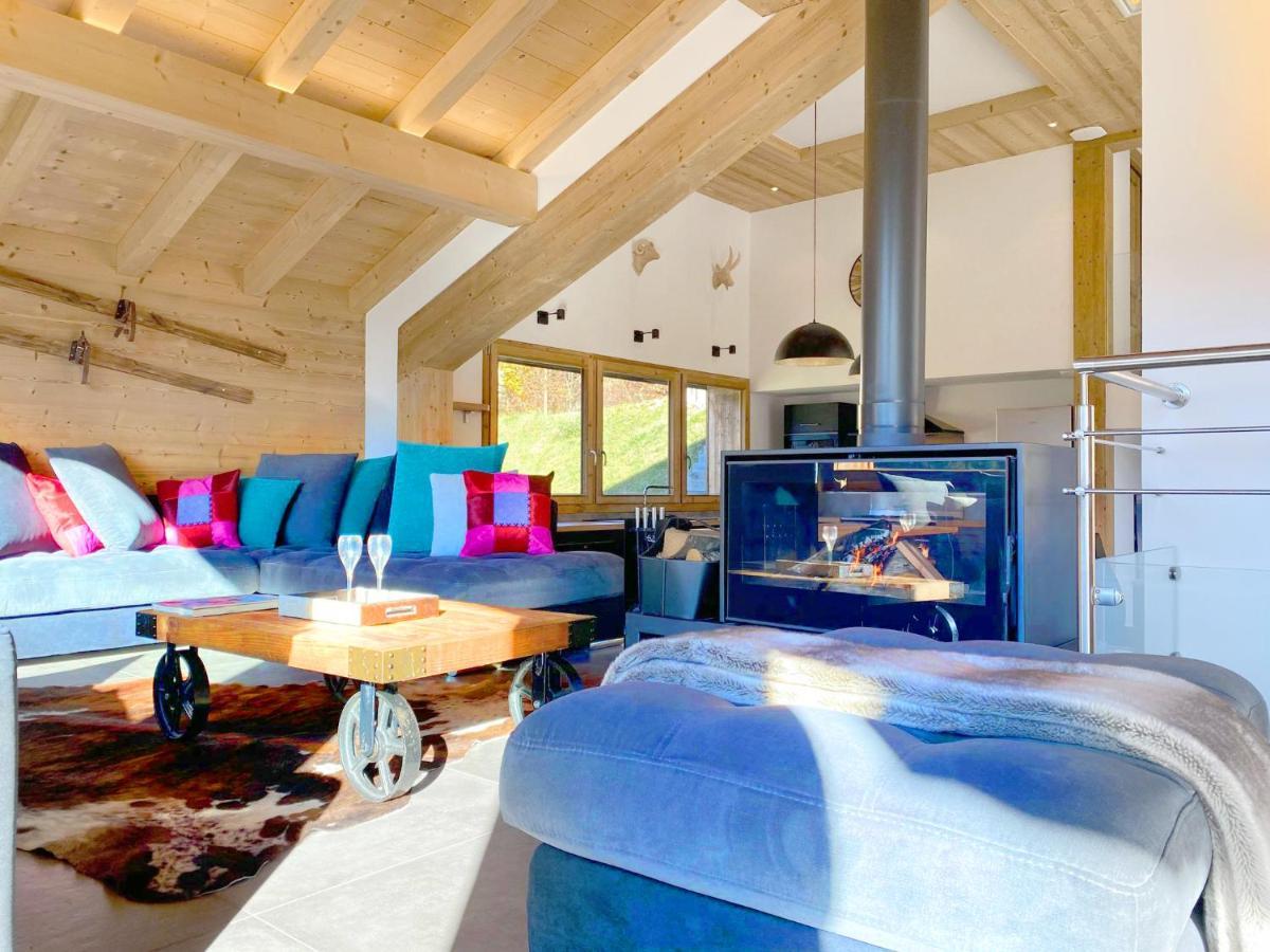 Azalée, Chalet de Luxe - Propriétés Mont Amour Montriond Extérieur photo