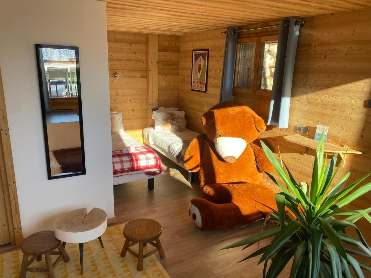 Azalée, Chalet de Luxe - Propriétés Mont Amour Montriond Extérieur photo