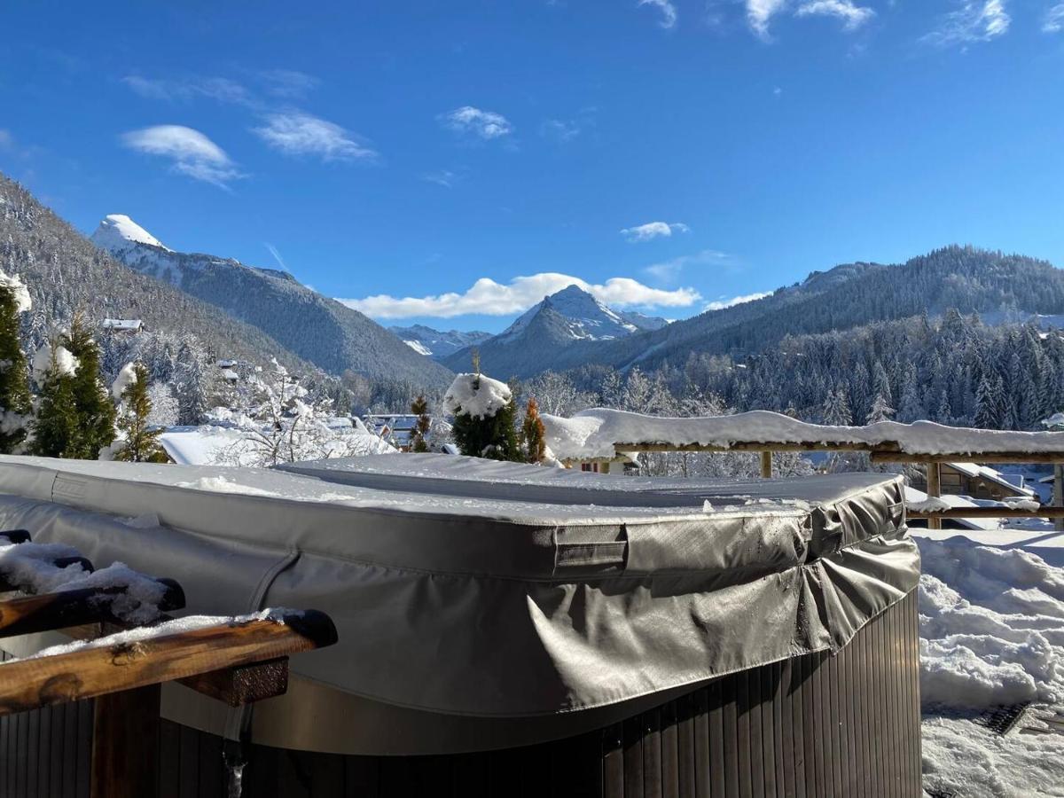 Azalée, Chalet de Luxe - Propriétés Mont Amour Montriond Extérieur photo
