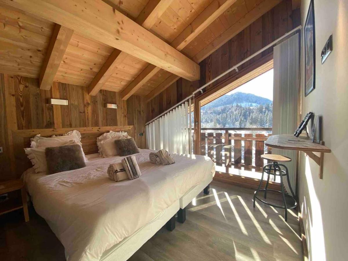 Azalée, Chalet de Luxe - Propriétés Mont Amour Montriond Extérieur photo