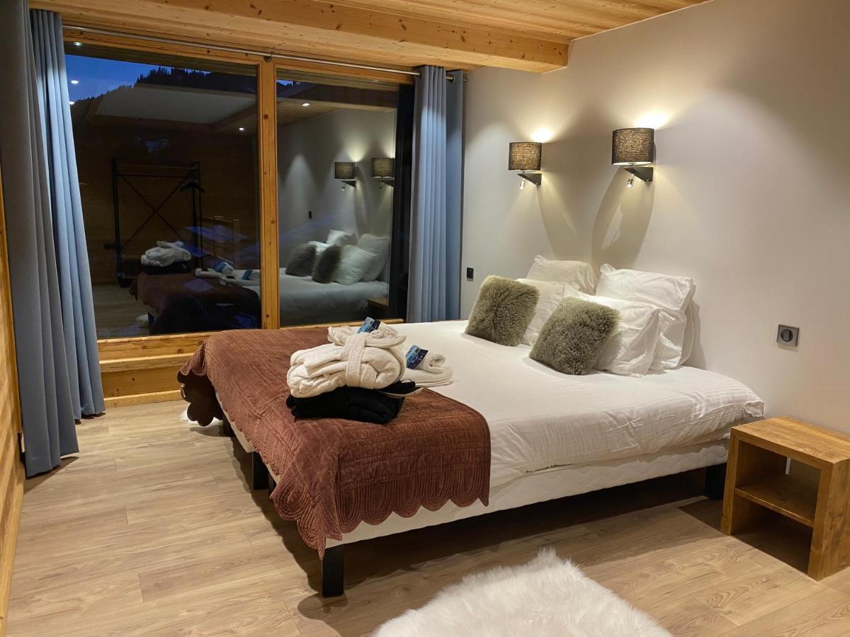 Azalée, Chalet de Luxe - Propriétés Mont Amour Montriond Extérieur photo