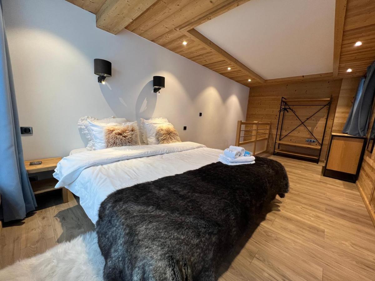Azalée, Chalet de Luxe - Propriétés Mont Amour Montriond Extérieur photo