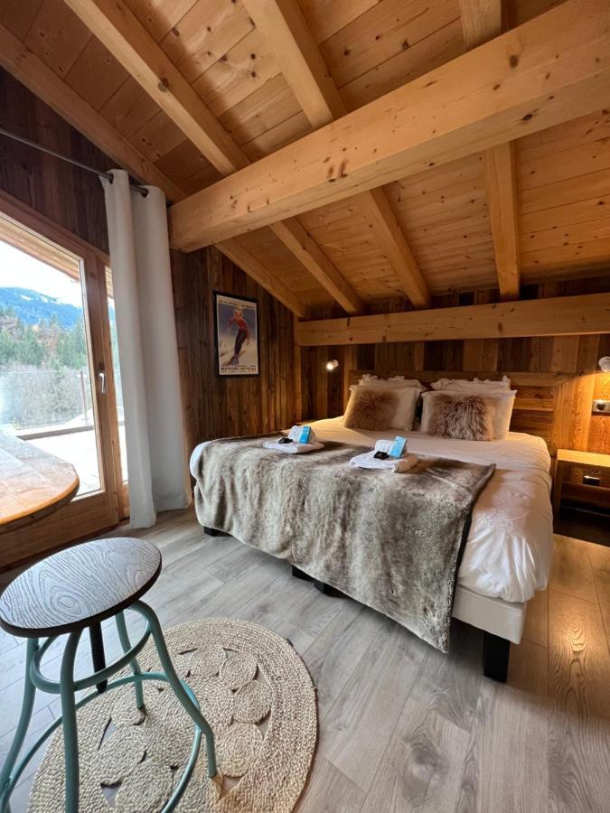 Azalée, Chalet de Luxe - Propriétés Mont Amour Montriond Extérieur photo